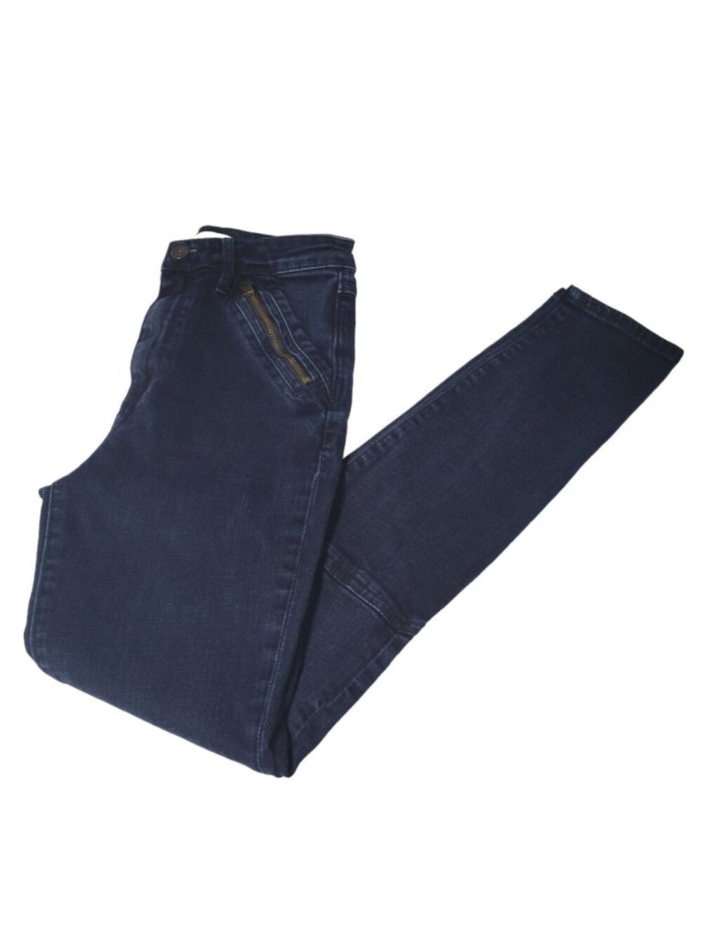 Abercrombie & Fitch Jeans Womens Size 2 Skinny Mid Rise Dark Wash Denim Pants